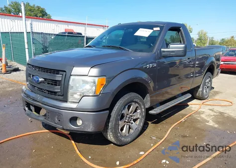 2014 Ford F-150 Stx from USA, damaged, VIN 1FTMF1CF6EFC66570